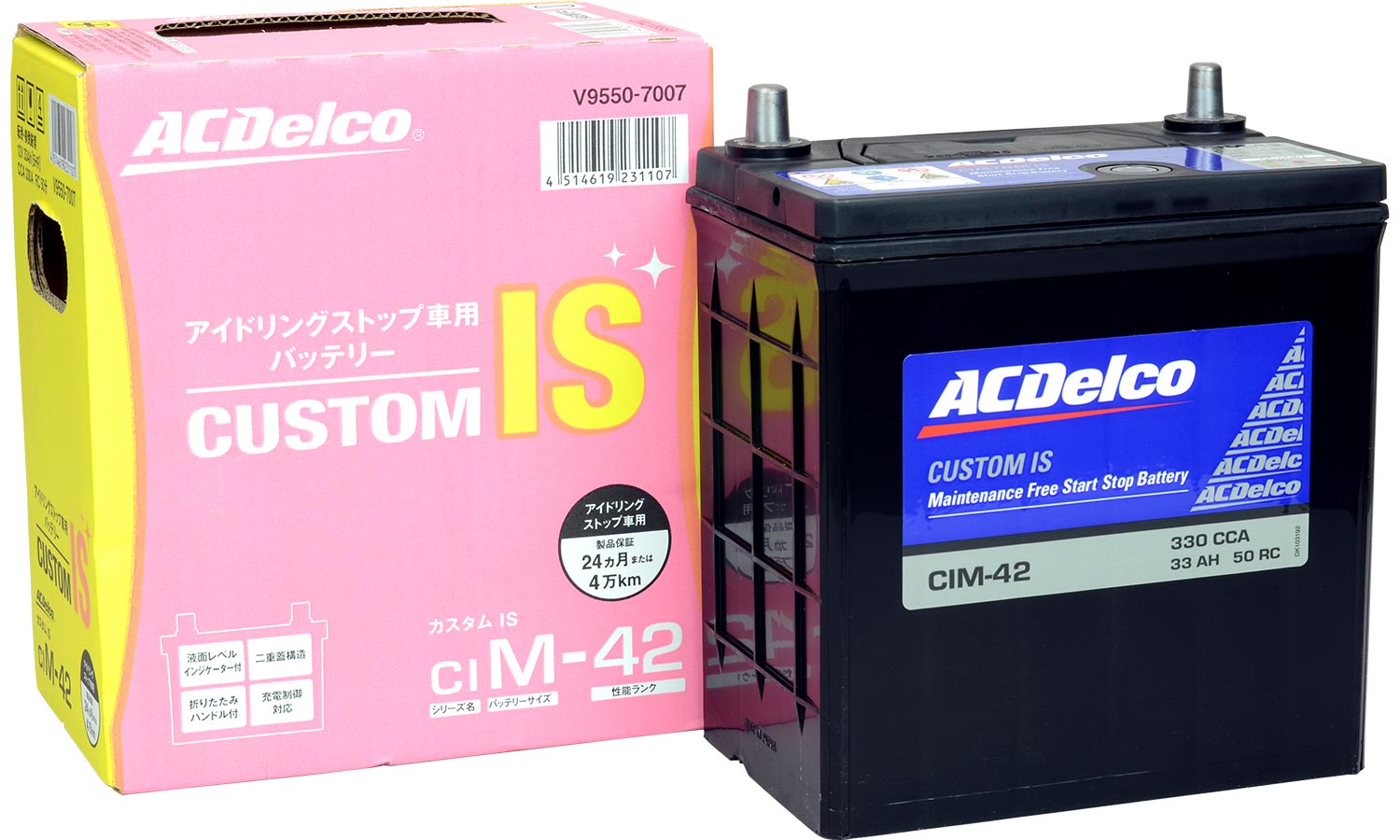 AC Delco M-42バッテリー