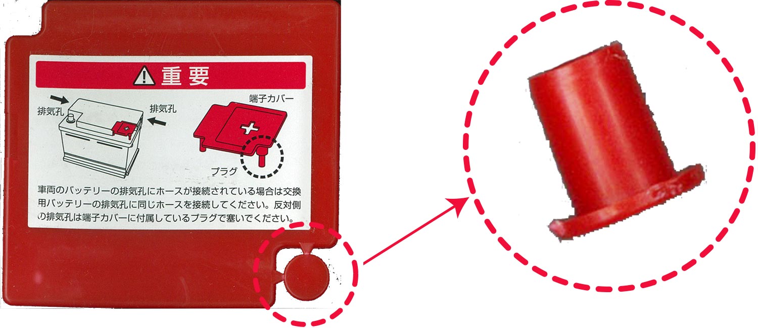 トランクルーム搭載例(排気ホース接続)